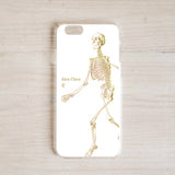 Walking Skeleton Phone Case