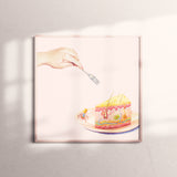Art Print-Skin Cake